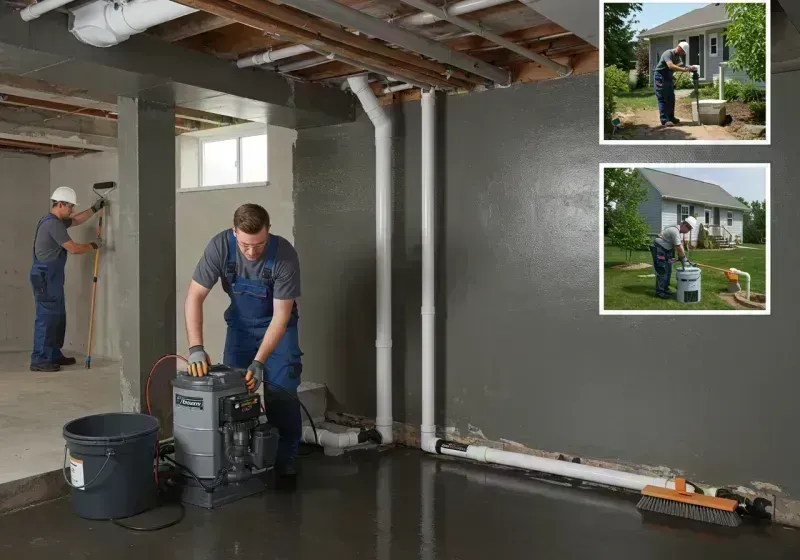 Basement Waterproofing and Flood Prevention process in Carrollton, MI